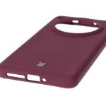 Carcasa Bizon Soft compatibila cu Oppo Find X8 Pro, Dark Purple 4 - lerato.ro