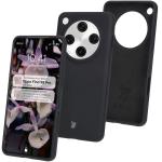 Carcasa Bizon Soft compatibila cu Oppo Find X8 Pro, Negru 3 - lerato.ro