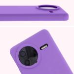 Carcasa Bizon Soft compatibila cu Xiaomi Poco F7 Pro, Mov 6 - lerato.ro