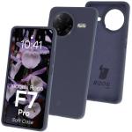 Carcasa Bizon Soft compatibila cu Xiaomi Poco F7 Pro, Dark Blue 3 - lerato.ro