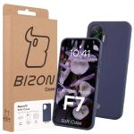 Carcasa Bizon Soft compatibila cu Xiaomi Poco F7, Dark Blue 8 - lerato.ro