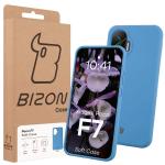 Carcasa Bizon Soft compatibila cu Xiaomi Poco F7, Albastru 8 - lerato.ro