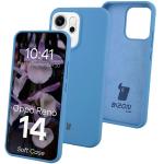 Carcasa Bizon Soft compatibila cu Oppo Reno 14, Albastru 3 - lerato.ro