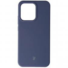 Huse si carcase OPPO, Carcasa Bizon Soft compatibila cu Oppo Reno 14, Dark Blue, lerato.ro