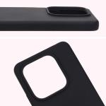 Carcasa Bizon Soft compatibila cu Xiaomi Redmi Note 14 5G, Negru 6 - lerato.ro