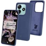 Carcasa Bizon Soft compatibila cu Xiaomi Redmi Note 14 5G, Dark Blue 3 - lerato.ro