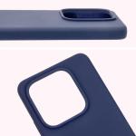 Carcasa Bizon Soft compatibila cu Xiaomi Redmi Note 14 5G, Dark Blue 6 - lerato.ro