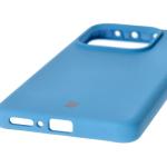 Carcasa Bizon Soft compatibila cu Xiaomi Redmi Note 14 5G, Albastru 4 - lerato.ro