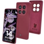Carcasa Bizon Soft compatibila cu Xiaomi Redmi Note 14 Pro 4G, Dark Purple 3 - lerato.ro