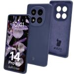 Carcasa Bizon Soft compatibila cu Xiaomi Redmi Note 14 Pro 4G, Dark Blue 3 - lerato.ro