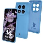 Carcasa Bizon Soft compatibila cu Xiaomi Redmi Note 14 Pro 4G, Albastru 3 - lerato.ro