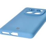 Carcasa Bizon Soft compatibila cu Xiaomi Redmi Note 14 Pro 4G, Albastru 4 - lerato.ro