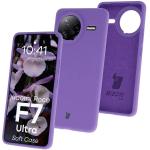 Carcasa Bizon Soft compatibila cu Xiaomi Poco F7 Ultra, Mov 3 - lerato.ro