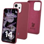 Carcasa Bizon Soft compatibila cu Oppo Reno 14, Dark Purple 2 - lerato.ro