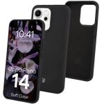 Carcasa Bizon Soft compatibila cu Oppo Reno 14, Negru 3 - lerato.ro