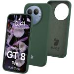 Carcasa Bizon Soft compatibila cu Realme GT 8 Pro, Dark Green 3 - lerato.ro