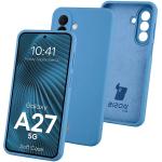 Carcasa Bizon Soft compatibila cu Samsung Galaxy A27 5G, Albastru 3 - lerato.ro