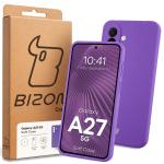Carcasa Bizon Soft compatibila cu Samsung Galaxy A27 5G, Mov 8 - lerato.ro