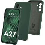 Carcasa Bizon Soft compatibila cu Samsung Galaxy A27 5G, Dark Green 3 - lerato.ro