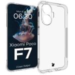 Carcasa Bizon Salpa compatibila cu Xiaomi Poco F7, Transparent 3 - lerato.ro