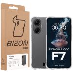 Carcasa Bizon Salpa compatibila cu Xiaomi Poco F7, Transparent 8 - lerato.ro