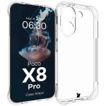 Carcasa Bizon Salpa compatibila cu Xiaomi Poco X8 Pro, Transparent 3 - lerato.ro