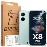 Carcasa Bizon Salpa compatibila cu Xiaomi Poco X8 Pro, Transparent 8 - lerato.ro