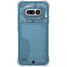 Carcasa Bizon Salpa compatibila cu Nothing Phone (4a), Transparent