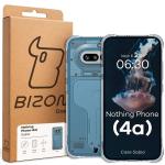 Carcasa Bizon Salpa compatibila cu Nothing Phone (4a), Transparent 8 - lerato.ro