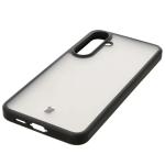 Carcasa Bizon Angelo compatibila cu Samsung Galaxy S24 FE, Transparent / Negru 6 - lerato.ro