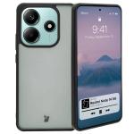 Carcasa Bizon Angelo compatibila cu Xiaomi Redmi Note 14 5G, Transparent / Negru 3 - lerato.ro