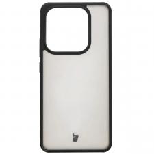 Huse si carcase Xiaomi , Carcasa Bizon Angelo compatibila cu Xiaomi Redmi Note 14 5G, Transparent / Negru, lerato.ro