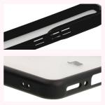 Carcasa Bizon Angelo compatibila cu Xiaomi Redmi Note 14 5G, Transparent / Negru 5 - lerato.ro