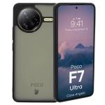 Carcasa Bizon Angelo compatibila cu Xiaomi Poco F7 Ultra, Transparent / Negru 3 - lerato.ro
