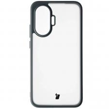 Carcasa Bizon Angelo compatibila cu Xiaomi Poco F7, Transparent / Gri
