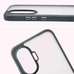 Carcasa Bizon Angelo compatibila cu Xiaomi Poco F7, Transparent / Gri 4 - lerato.ro