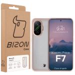 Carcasa Bizon Angelo compatibila cu Xiaomi Poco F7, Transparent / Roz 7 - lerato.ro