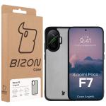Carcasa Bizon Angelo compatibila cu Xiaomi Poco F7, Transparent / Negru 7 - lerato.ro
