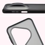 Carcasa Bizon Angelo compatibila cu Huawei Pura 80 Pro / Pro Plus, Transparent / Negru 4 - lerato.ro