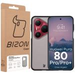 Carcasa Bizon Angelo compatibila cu Huawei Pura 80 Pro / Pro Plus, Transparent / Negru 7 - lerato.ro