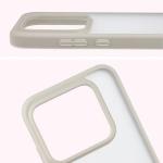 Carcasa Bizon Angelo compatibila cu Realme GT 8 Pro, Transparent / Bej 4 - lerato.ro