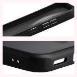 Carcasa Bizon Angelo compatibila cu Vivo X300, Transparent / Negru 5 - lerato.ro