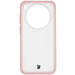 Carcasa Bizon Angelo compatibila cu Vivo X300, Transparent / Roz 2 - lerato.ro
