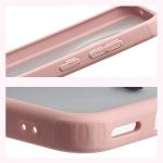 Carcasa Bizon Angelo compatibila cu Vivo X300, Transparent / Roz 5 - lerato.ro