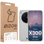 Carcasa Bizon Angelo compatibila cu Vivo X300 Pro, Transparent / Bej 7 - lerato.ro