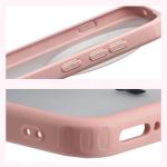 Carcasa Bizon Angelo compatibila cu Vivo X300 Pro, Transparent / Roz 5 - lerato.ro
