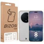 Carcasa Bizon Angelo compatibila cu Honor Magic 8 Pro, Transparent / Bej 7 - lerato.ro