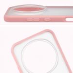 Carcasa Bizon Angelo compatibila cu Honor Magic 8 Pro, Transparent / Roz 4 - lerato.ro