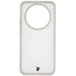 Carcasa Bizon Angelo compatibila cu Honor Magic 8 Lite, Transparent / Bej 2 - lerato.ro