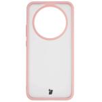 Carcasa Bizon Angelo compatibila cu Honor Magic 8 Lite, Transparent / Roz 2 - lerato.ro